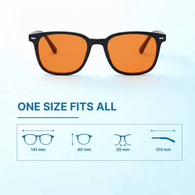 Blue Light Blocking Glasses Orange